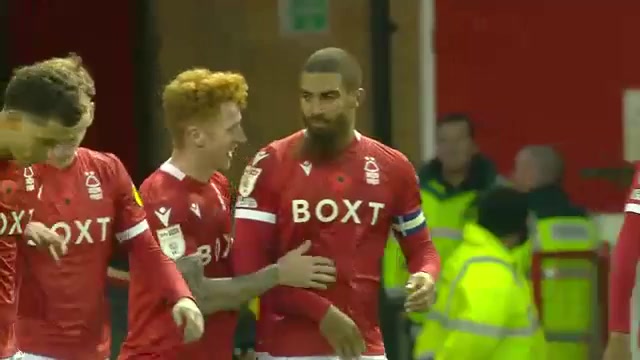 ENG LCH Nottingham Forest Vs Preston North End Lewis Grabban Goal in 69 min, Score 3:0