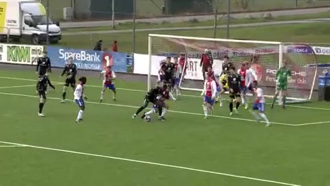 NOR AL KFUM Oslo Vs Sogndal  Goal in 94 min, Score 3:1