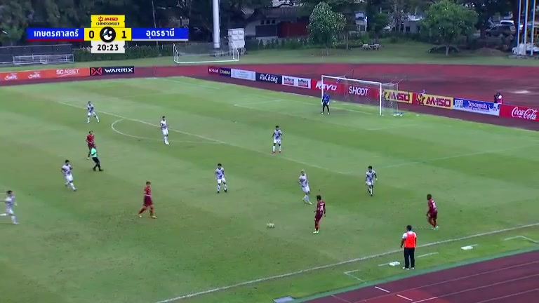 1048 Kasetsart FC Vs Udon Thani 20 skor gol , skor 1:1