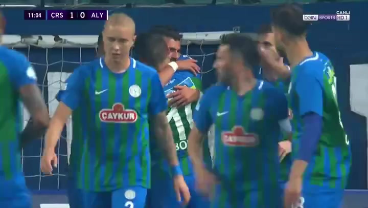 TUR D1 Caykur Rizespor Vs Alanyaspor 10 phút Selim AydemirVào, ghi bàn 1:0