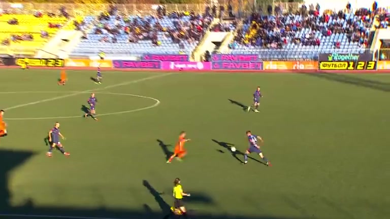 UKR D1 FC Mynai Vs FC Mariupol Oleksii Kashchuk Goal in 81 min, Score 0:2