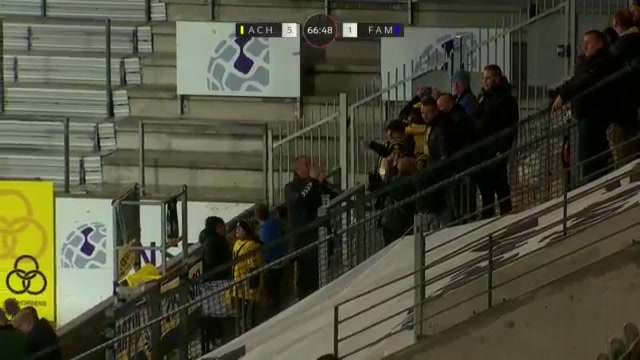 DEN D1 AC Horsens Vs Fremad Amager Jacobsen Goal in 66 min, Score 4:1