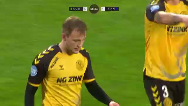 DEN D1 AC Horsens Vs Fremad Amager Tengstedt Goal in 68 min, Score 6:1