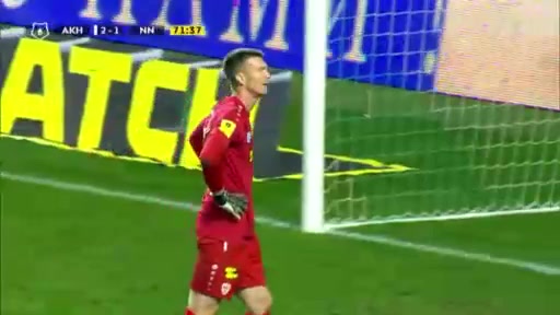 10 Terek Grozny Vs FK Nizhny Novgorod 71 skor gol Daniil Penchikov, skor 2:1