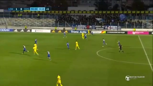 133 NK Lokomotiva Zagreb Vs Dinamo Zagreb 91 skor gol , skor 1:1