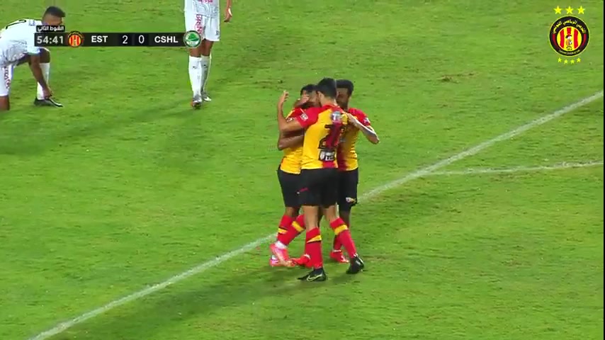 TUN D1 Esperance Sportive de Tunis Vs CS.Hammam-Lif El Houni Goal in 56 min, Score 2:0