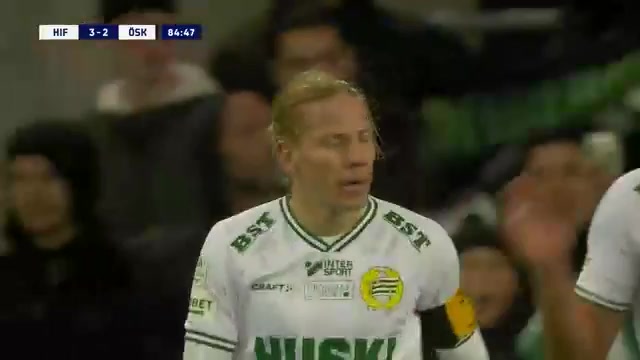 SWE D1 Hammarby Vs Orebro Gustav Ludwigson Goal in 84 min, Score 3:2