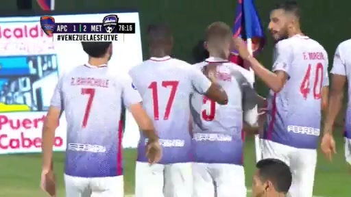 391 Academia Puerto Cabello Vs Metropolitanos FC 77 skor gol , skor 1:2