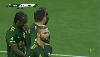 MLS Portland Timbers Vs Austin FC 44 ทำประตู  ประตู, ทำคะแนน 2:0