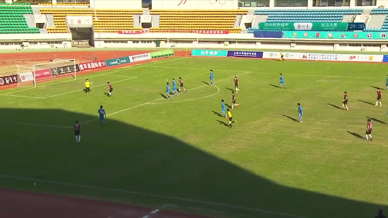 CHA D2 Shaoxing Keqiao Yuejia Vs Yanbian Longding 29 phút Yang ChenyuVào, ghi bàn 0:2