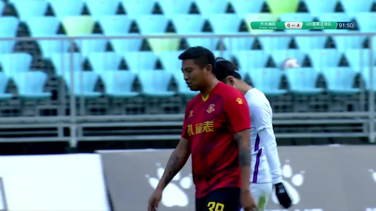 CHA D2 Dantong Tengyue Vs China U20 91 phút Vào, ghi bàn 0:4