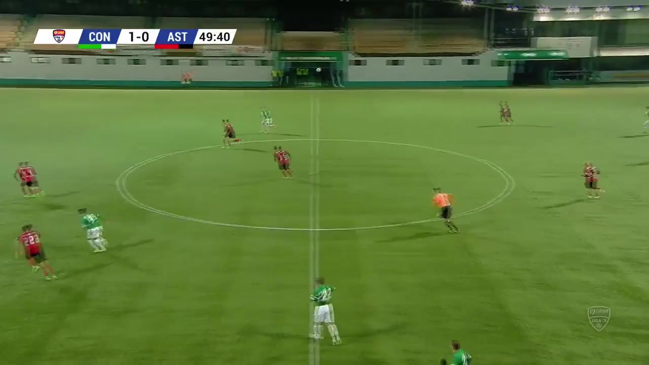 ROM D2 Concordia Chiajna Vs Astra Giurgiu Azdren Llullaku Goal in 50 min, Score 2:0