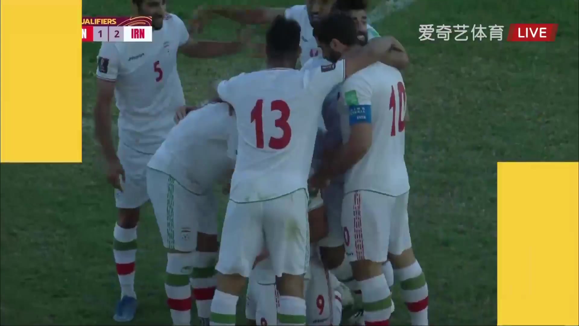 FIFA WCQL Lebanon Vs Iran  Goal in 95 min, Score 1:2