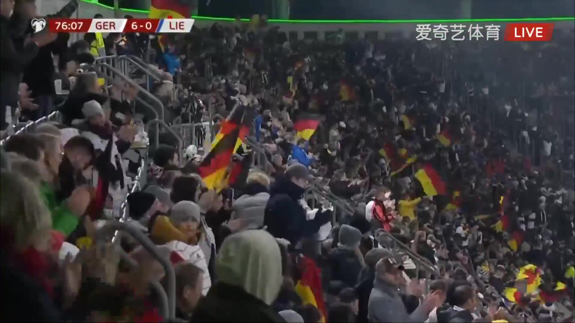 WCPEU Germany Vs Liechtenstein Thomas Muller Goal in 76 min, Score 6:0