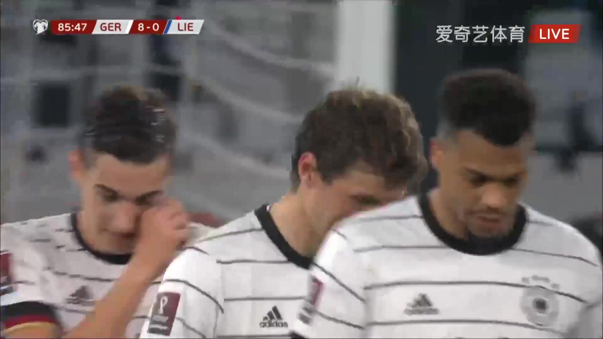 WCPEU Germany Vs Liechtenstein Thomas Muller Goal in 85 min, Score 8:0