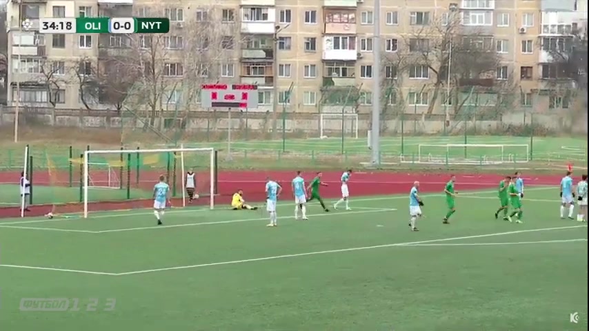 UKR D2 Olimpic Donetsk Vs Nyva Ternopil Vovchenko Goal in 36 min, Score 0:1