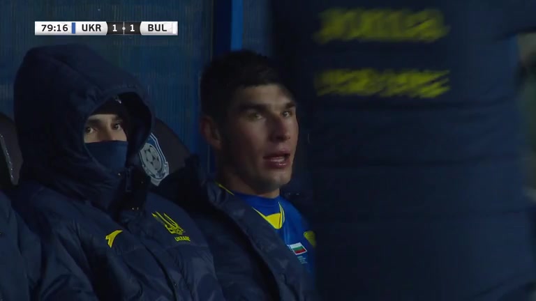 INT FRL Ukraine Vs Bulgaria 79 ทำประตู Taras Stepanenko ประตู, ทำคะแนน 1:1