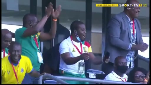 WCPAF Malawi Vs Cameroon Andre Zambo Anguissa Goal in 40 min, Score 0:2