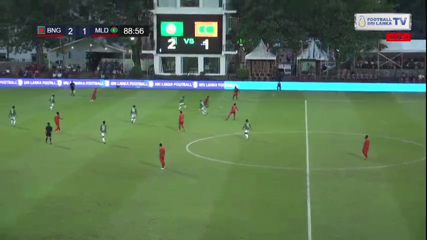 INT FRL Bangladesh Vs Maldives 87 ทำประตู Topu Barman ประตู, ทำคะแนน 2:1