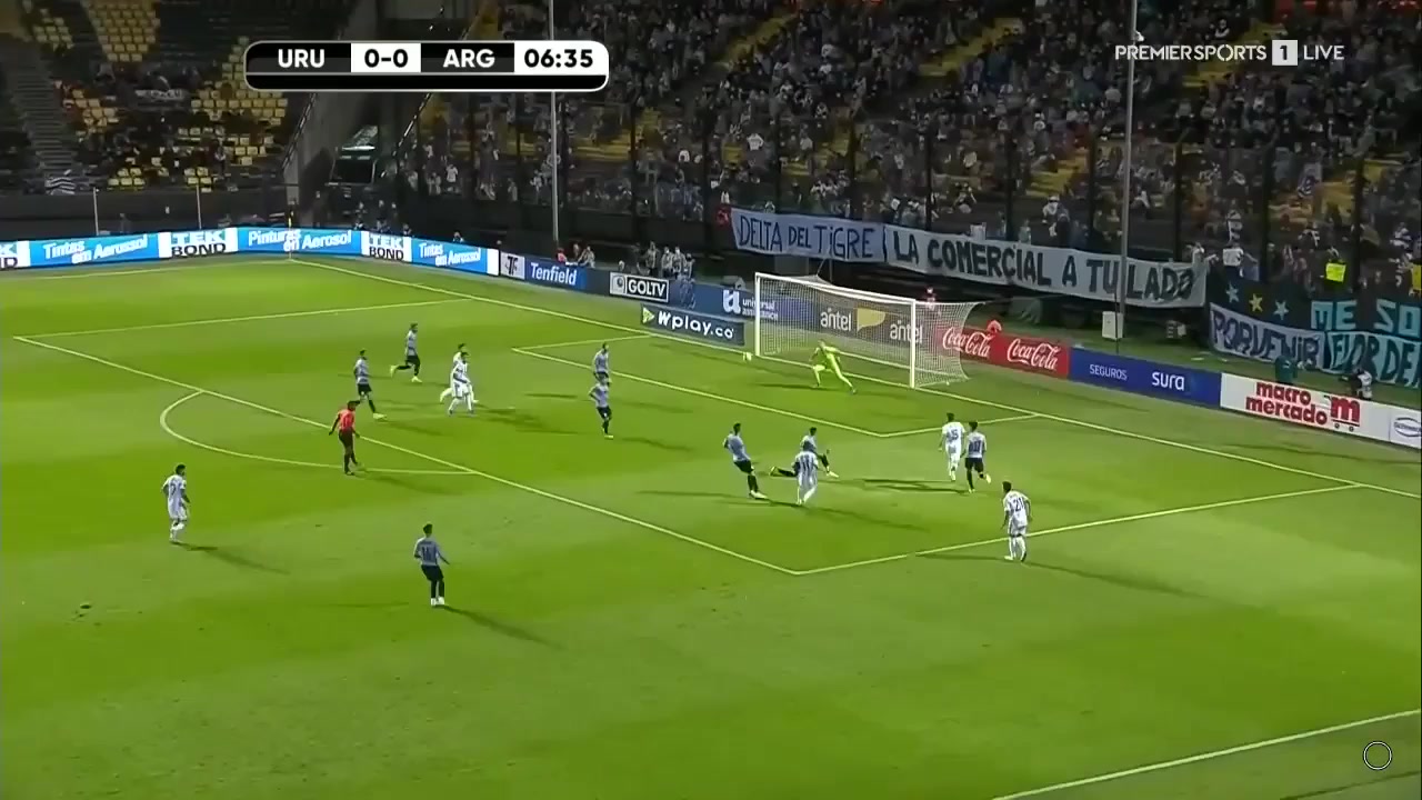 652 Uruguay Vs Argentina 6 skor gol , skor 0:1