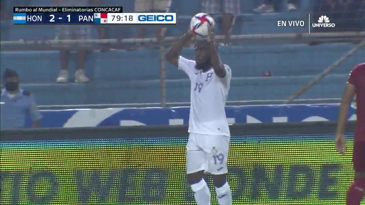 WCPCA Honduras Vs Panama Cesar Augusto Yanis Velasco Goal in 80 min, Score 2:2