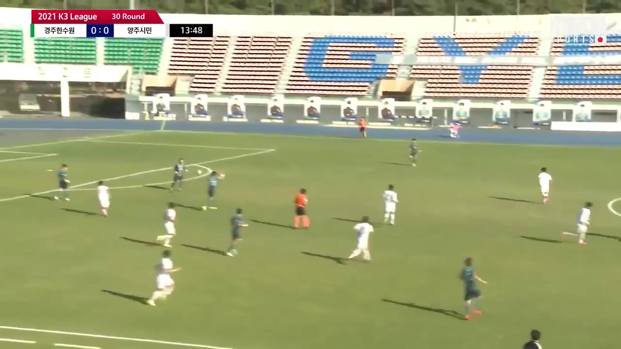 KCL Gyeongju KHNP Vs Yangju Citizen  Goal in 15 min, Score 1:0