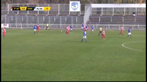 CZE CFL Frydek-Mistek Vs Dolni Benesov 45+ phút Vào, ghi bàn 2:1