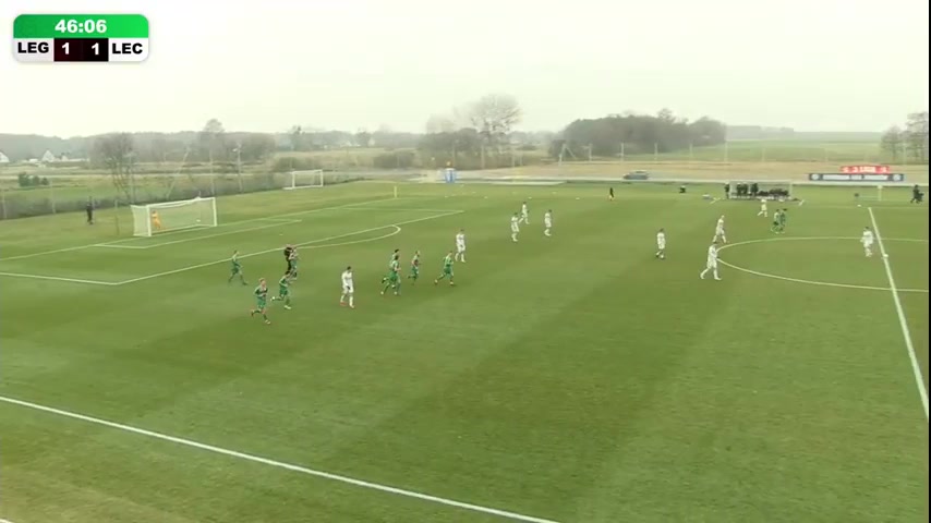 IV liga Legia Warszawa B Vs Lechia Tomaszow Mazowiecki Morenkov K. Goal in 47 min, Score 1:1