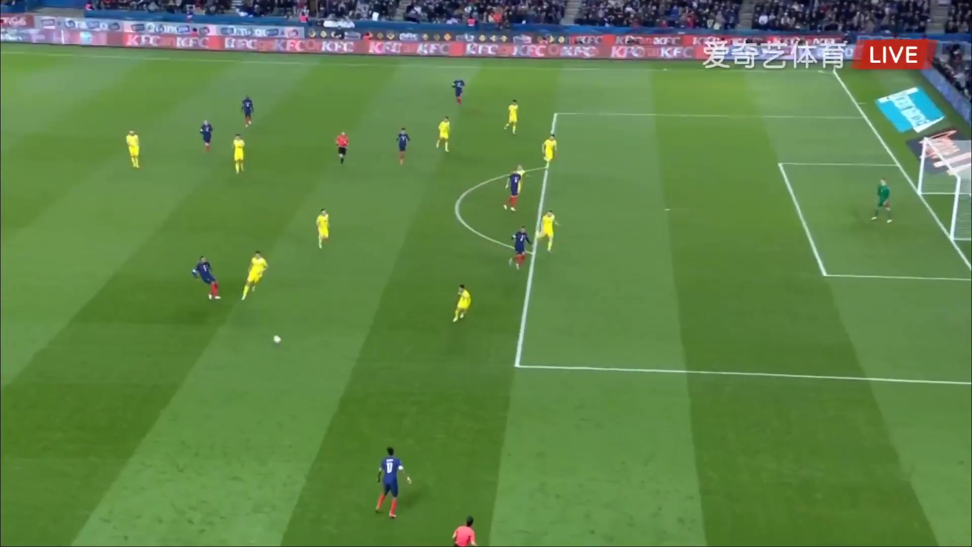 WCPEU France Vs Kazakhstan Kylian Mbappe Lottin Goal in 31 min, Score 3:0