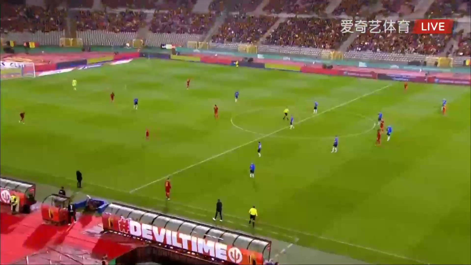 WCPEU Belgium Vs Estonia Christian Benteke Goal in 9 min, Score 1:0