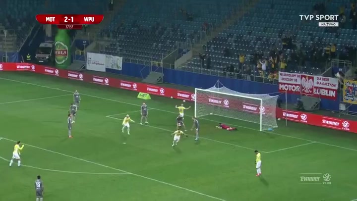 POL D2 Motor Lublin Vs Wisla Pulawy  Goal in 78 min, Score 3:1