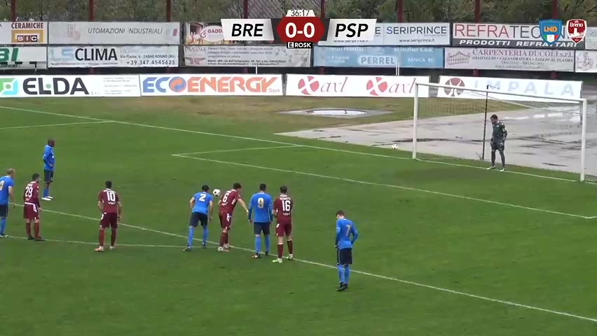 ITA S4 US Breno Vs Ponte San Pietro 36 phút Vào, ghi bàn 0:1