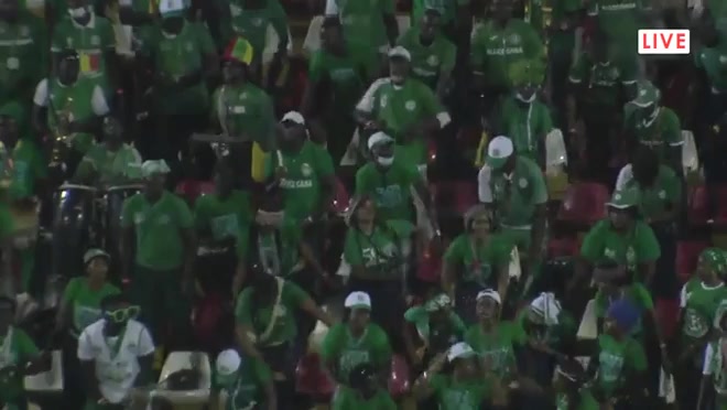 WCPAF Senegal Vs Congo Ismaila Sarr Goal in 13 min, Score 1:0