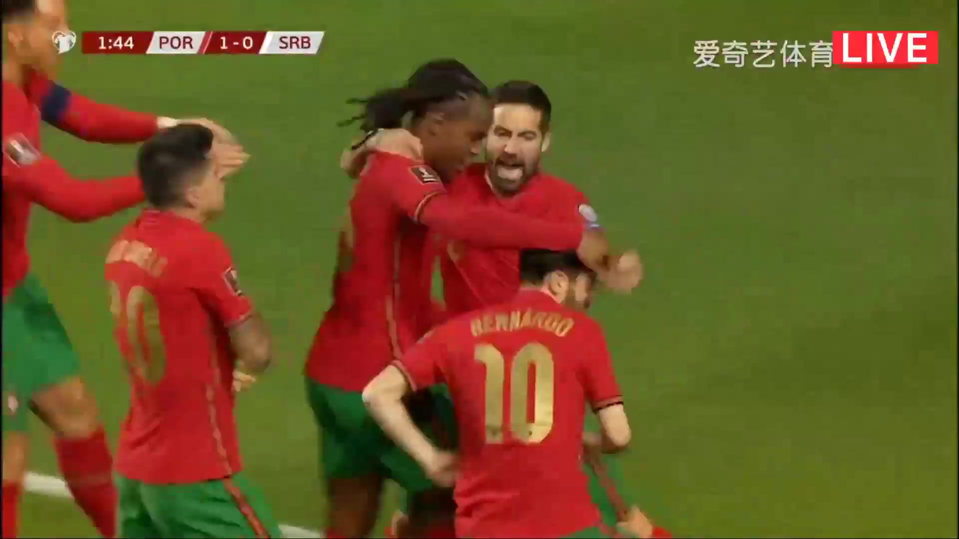 WCPEU Portugal Vs Serbia Renato Junior Luz Sanches Goal in 1 min, Score 1:0