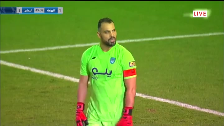 KSA D1 Al-Nahdha Vs Al-Jabalain Al Johani Goal in 49 min, Score 1:1