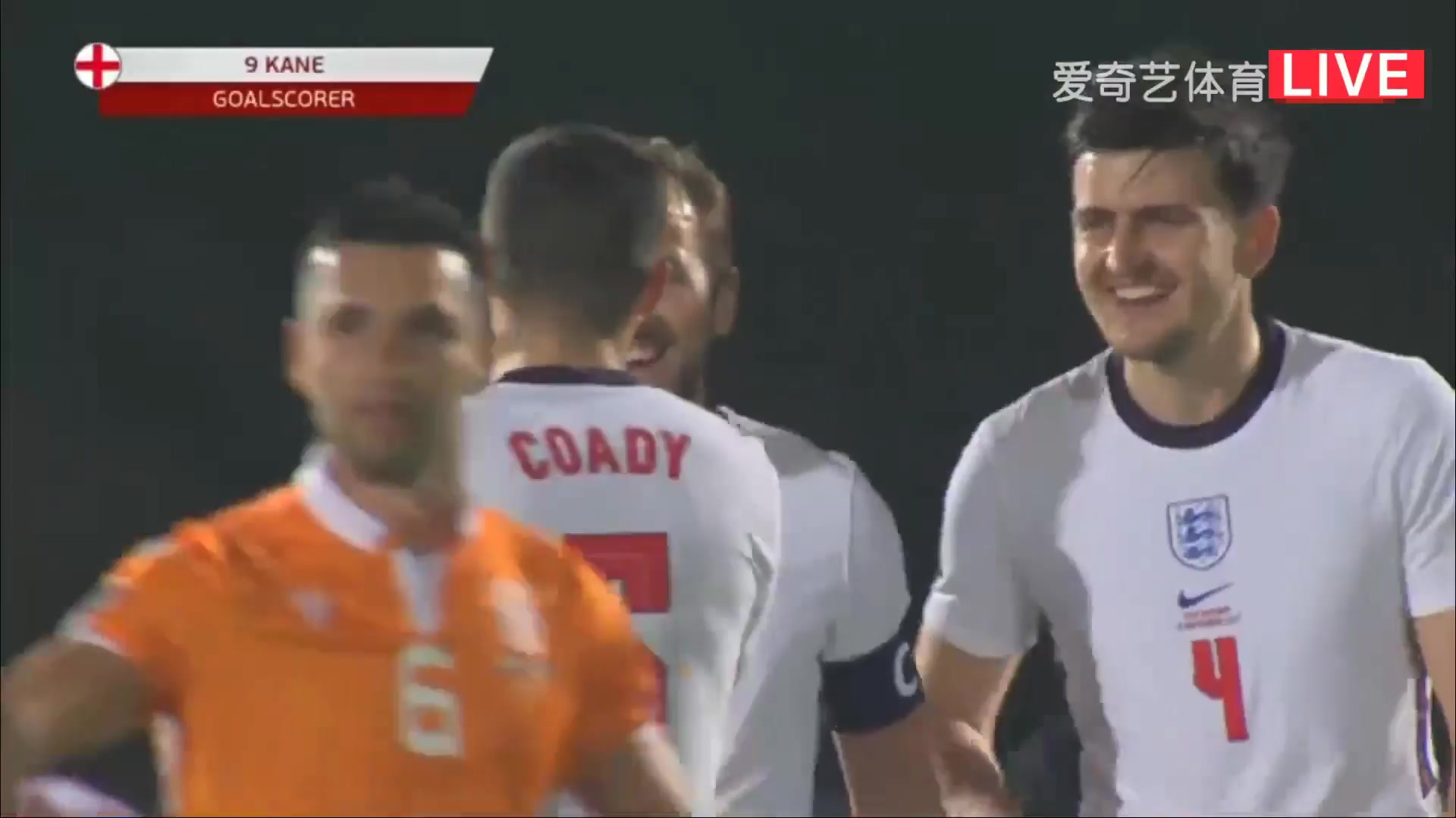 WCPEU San Marino Vs England Harry Kane Goal in 38 min, Score 0:5