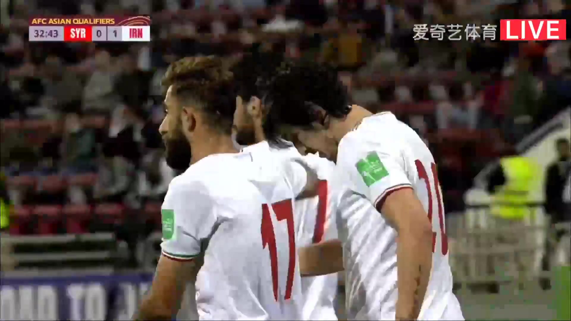 648 Syrian Vs Iran 31 skor gol Sardar Azmoun, skor 0:1