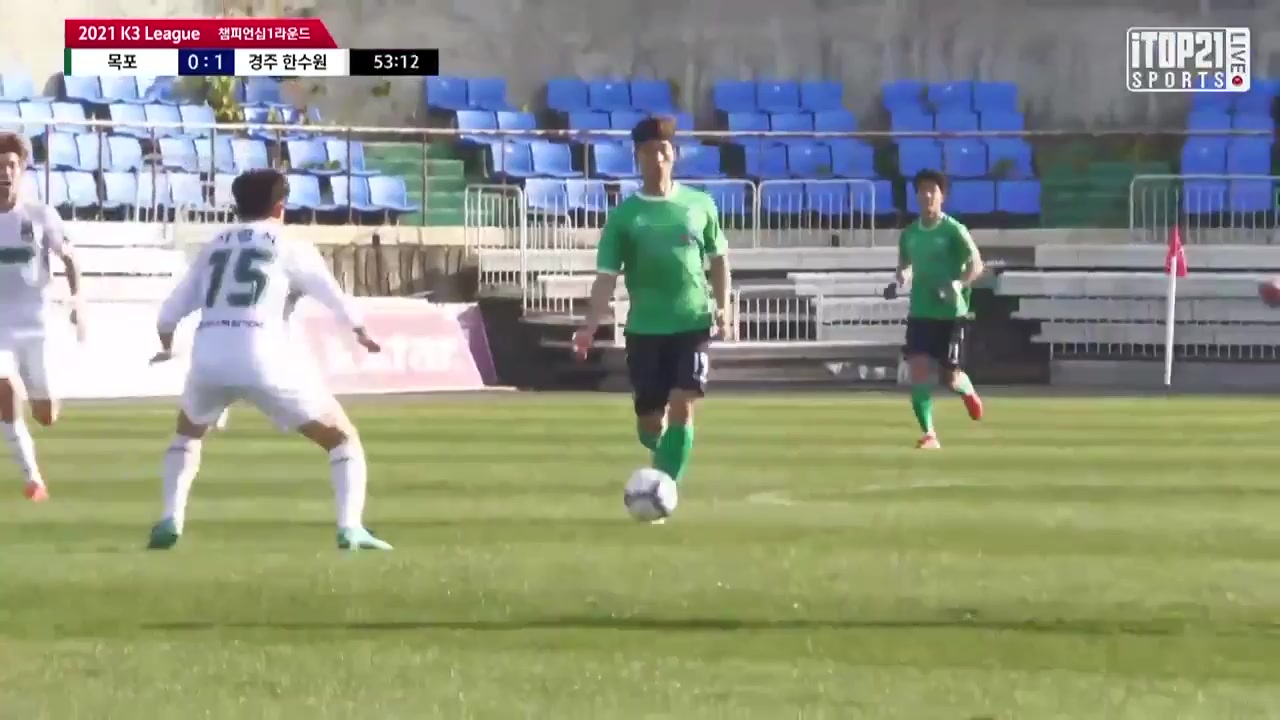 KCL Mokpo City Vs Gyeongju KHNP  Goal in 54 min, Score 1:1