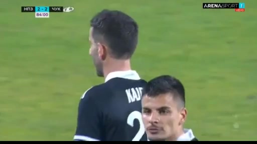 SER D1 Novi Pazar Vs Cukaricki Stankom 85 phút Asmir KajevicVào, ghi bàn 2:2