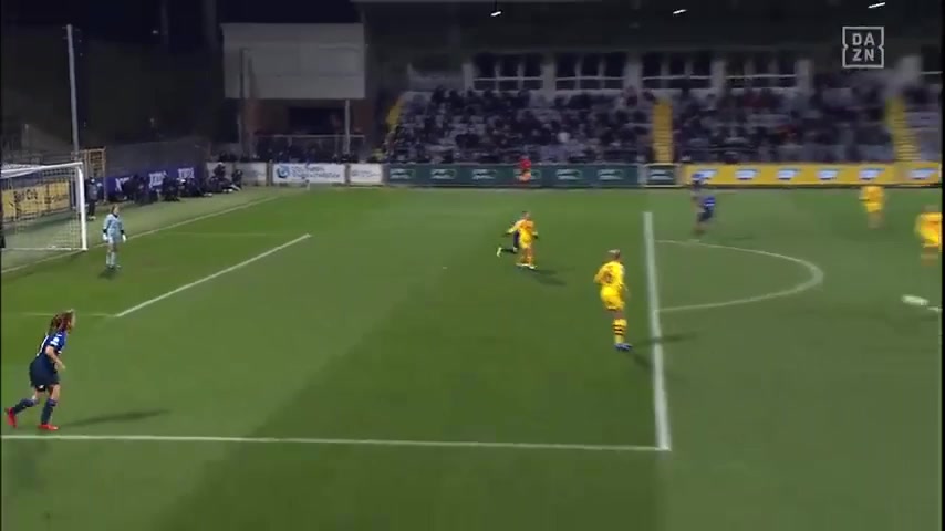 UEFA WUC Hoffenheim (w) Vs Barcelona (w)  Goal in 91 min, Score 0:5