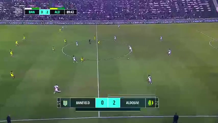 ARG D1 Banfield Vs Aldosivi Mar del Plata 89 phút Alexis MaldonadoVào, ghi bàn 0:2