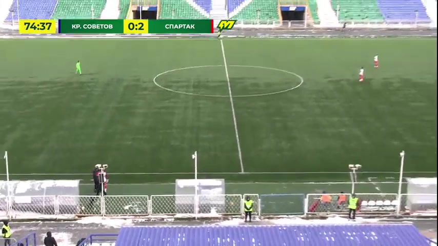 RUS YthC Krylya Sovetov Samara Youth Vs Spartak Moscow Youth 75 ทำประตู  ประตู, ทำคะแนน 0:3