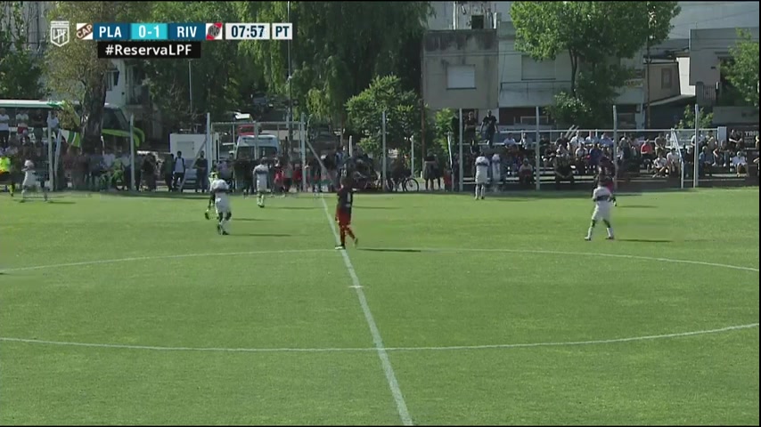 AR L（R） Platense Reserves Vs River Plate R  Goal in 8 min, Score 1:1