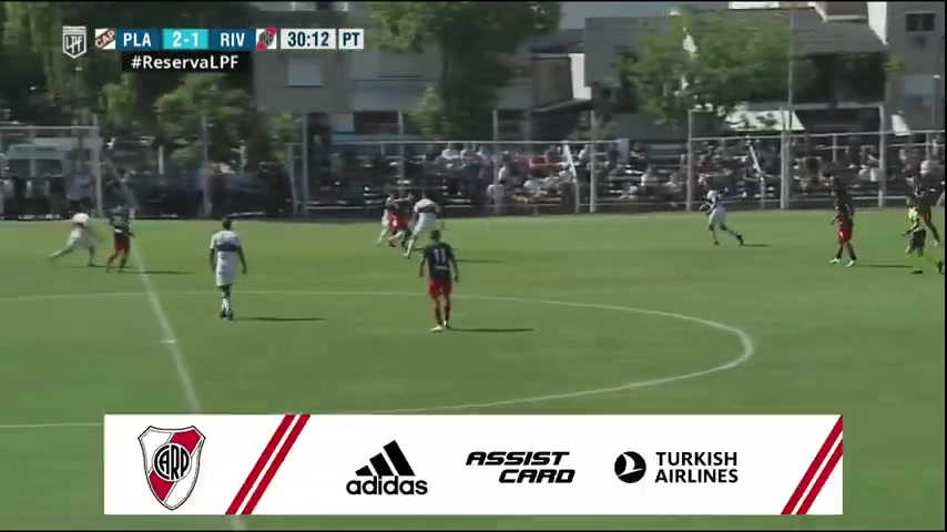 AR L（R） Platense Reserves Vs River Plate R  Goal in 30 min, Score 3:1