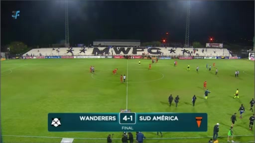 URU D1 Wanderers FC Vs IA Sud America  Goal in 93 min, Score 4:2