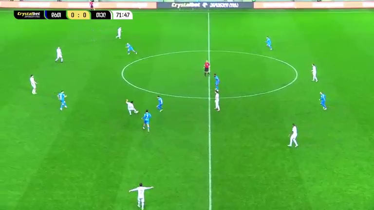 GEO D1 Dinamo Batumi Vs FC Telavi Gaprindashvili Goal in 71 min, Score 1:0