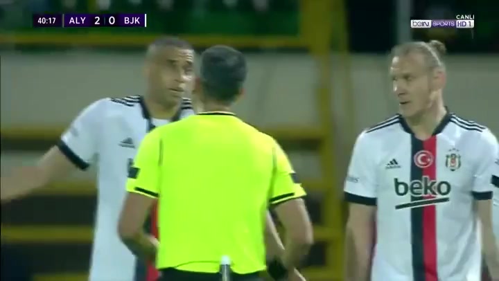 TUR D1 Alanyaspor Vs Besiktas JK 42 phút Vào, ghi bàn 2:0