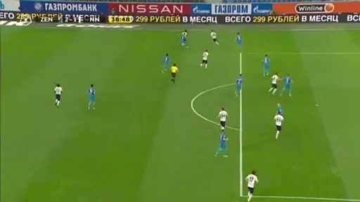 10 Zenit St. Petersburg Vs FK Nizhny Novgorod 38 skor gol Aleksey Kozlov, skor 2:1