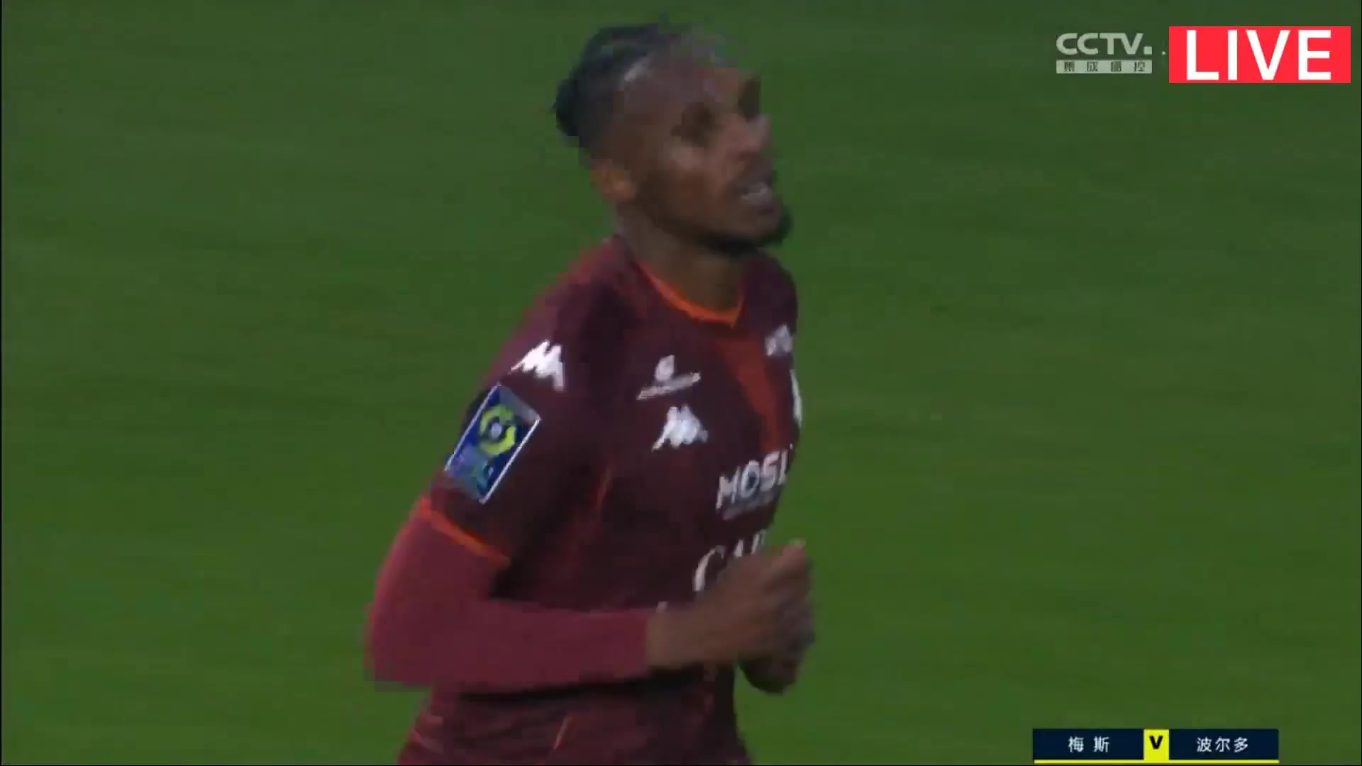 11 Metz Vs Bordeaux 70 skor gol Opa Nguette, skor 3:3