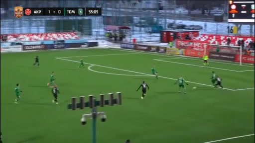 RUS D1 Akron Togliatti Vs Tom Tomsk 56 phút Aleksandr StavpetsVào, ghi bàn 1:1